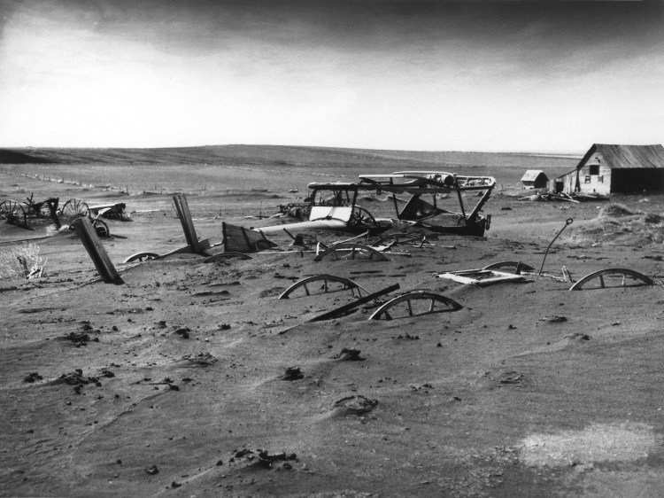 1936 South Dakota dust bowl